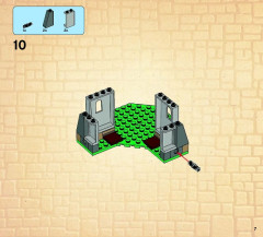 LEGO 70404 instructions page 7 – build guide