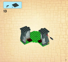 LEGO 70404 instructions page 9 – build guide