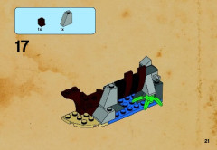 LEGO 70409 instructions page 21 – build guide