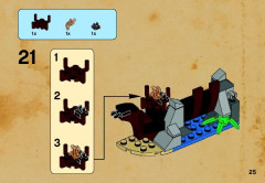 LEGO 70409 instructions page 25 – build guide