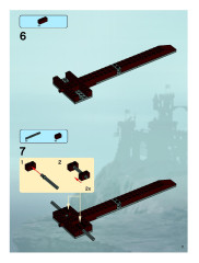 LEGO 7041 instructions page 11 – build guide