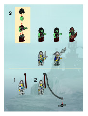 LEGO 7041 instructions page 3 – build guide