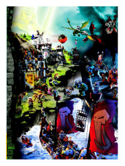 LEGO 7041 instructions page 45 – build guide