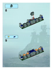 LEGO 7041 instructions page 7 – build guide