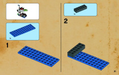 LEGO 70410 instructions page 21 – build guide