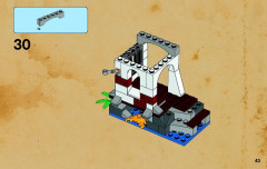 LEGO 70410 instructions page 43 – build guide