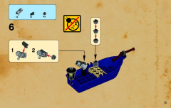 LEGO 70411 instructions page 11 – build guide