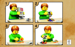 LEGO 70411 instructions page 2 – build guide