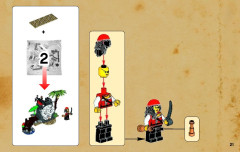 LEGO 70411 instructions page 21 – build guide