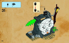 LEGO 70411 instructions page 64 – build guide