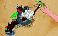LEGO 70411 instructions page 74 – build guide