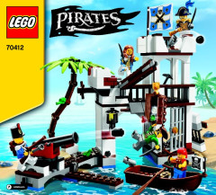 LEGO 70412 instructions page 1 – build guide
