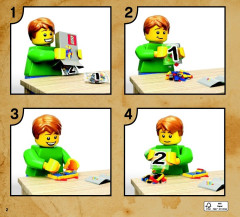 LEGO 70412 instructions page 2 – build guide