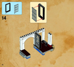 LEGO 70412 instructions page 30 – build guide