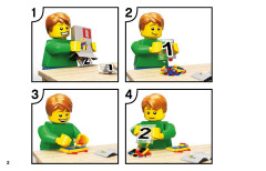LEGO 70418 instructions page 2 – build guide