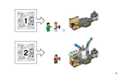 LEGO 70418 instructions page 3 – build guide