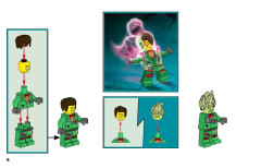 LEGO 70418 instructions page 6 – build guide