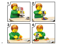 LEGO 70419 instructions page 2 – build guide