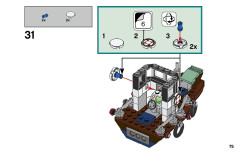 LEGO 70419 instructions page 75 – build guide