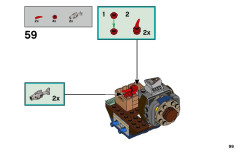 LEGO 70419 instructions page 99 – build guide