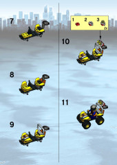 LEGO 7042 instructions page 2 – build guide