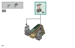 LEGO 70420 instructions page 20 – build guide