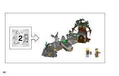 LEGO 70420 instructions page 56 – build guide