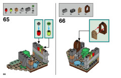 LEGO 70420 instructions page 66 – build guide