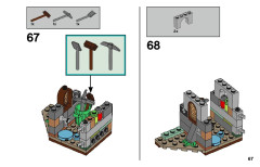 LEGO 70420 instructions page 67 – build guide