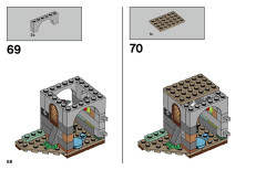 LEGO 70420 instructions page 68 – build guide