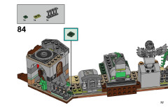 LEGO 70420 instructions page 77 – build guide