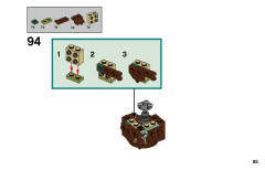 LEGO 70420 instructions page 85 – build guide