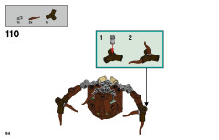 LEGO 70420 instructions page 94 – build guide