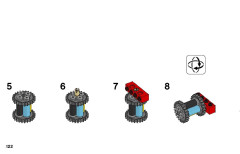 LEGO 70421 instructions page 122 – build guide