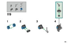 LEGO 70421 instructions page 145 – build guide