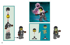 LEGO 70421 instructions page 8 – build guide