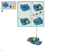 LEGO 70422 instructions page 6 – build guide