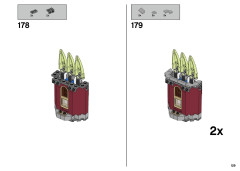 LEGO 70425 instructions page 129 – build guide