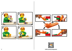 LEGO 70425 instructions page 2 – build guide