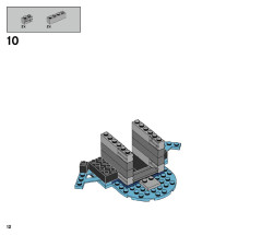 LEGO 70427 instructions page 12 – build guide