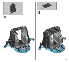 LEGO 70427 instructions page 15 – build guide