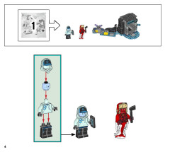 LEGO 70427 instructions page 4 – build guide
