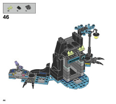 LEGO 70427 instructions page 46 – build guide