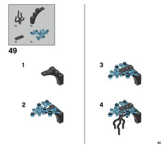 LEGO 70427 instructions page 49 – build guide