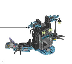 LEGO 70427 instructions page 50 – build guide