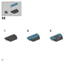 LEGO 70427 instructions page 54 – build guide