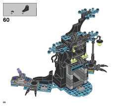 LEGO 70427 instructions page 58 – build guide