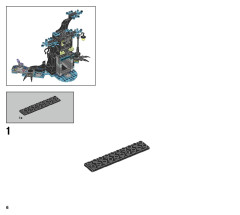 LEGO 70427 instructions page 6 – build guide