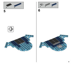 LEGO 70427 instructions page 9 – build guide