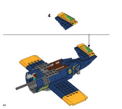 LEGO 70429 instructions page 54 – build guide